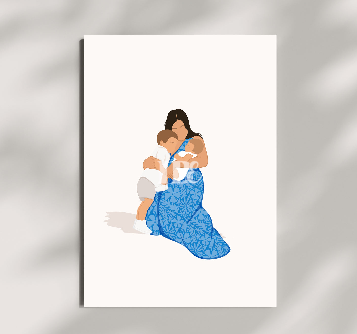 Mother of 2 Illustration
