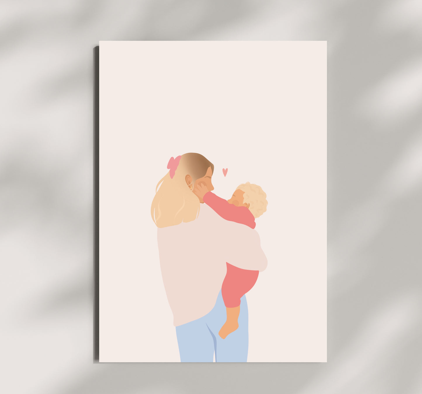 Custom Mother & Child Illustration FLASH SALE