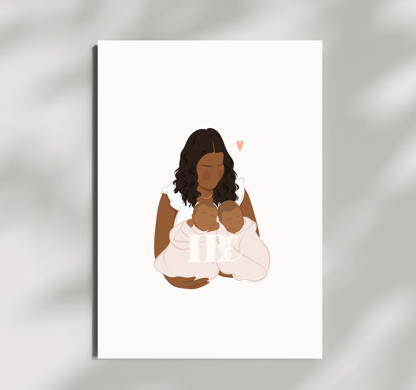 Twin Mama Illustration