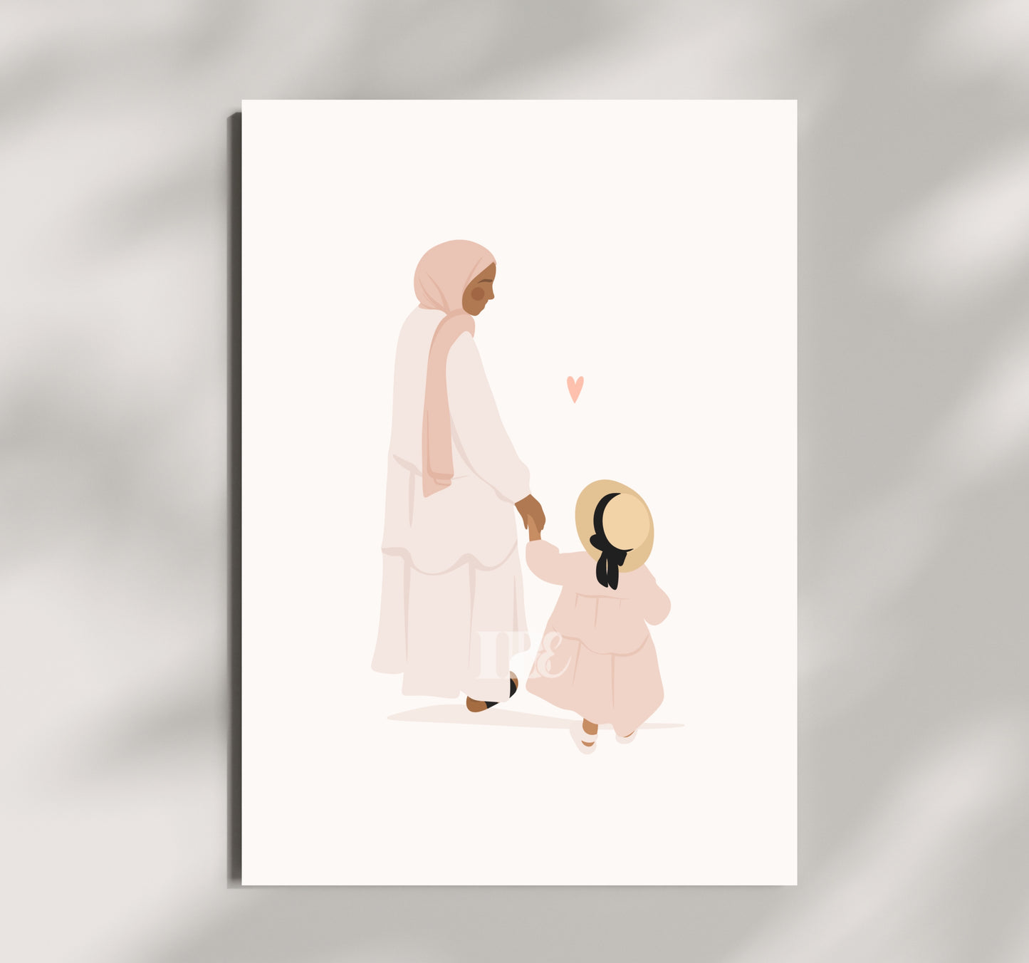 Custom Mother & Child Illustration FLASH SALE