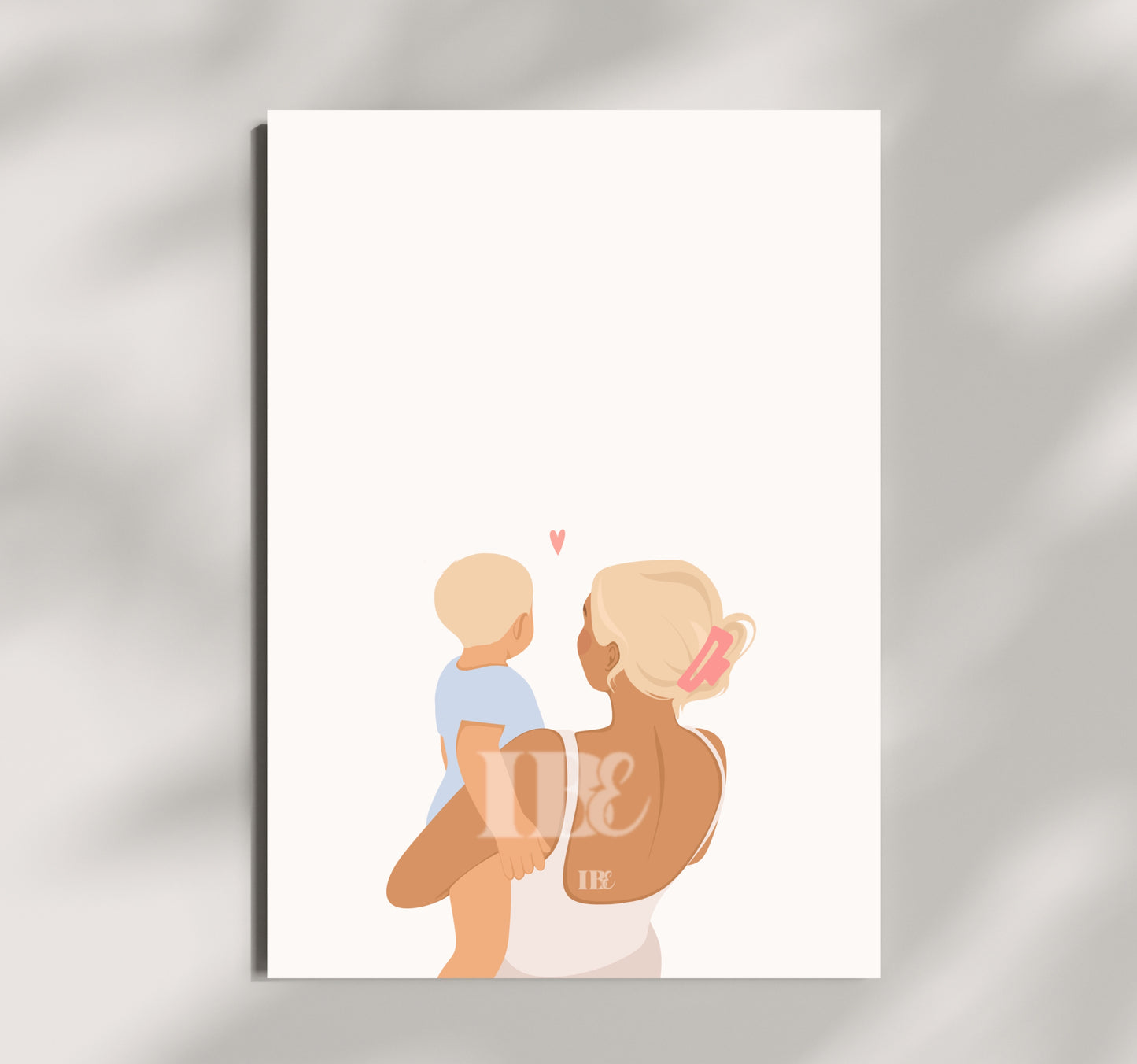 Mother & Child iIllustration