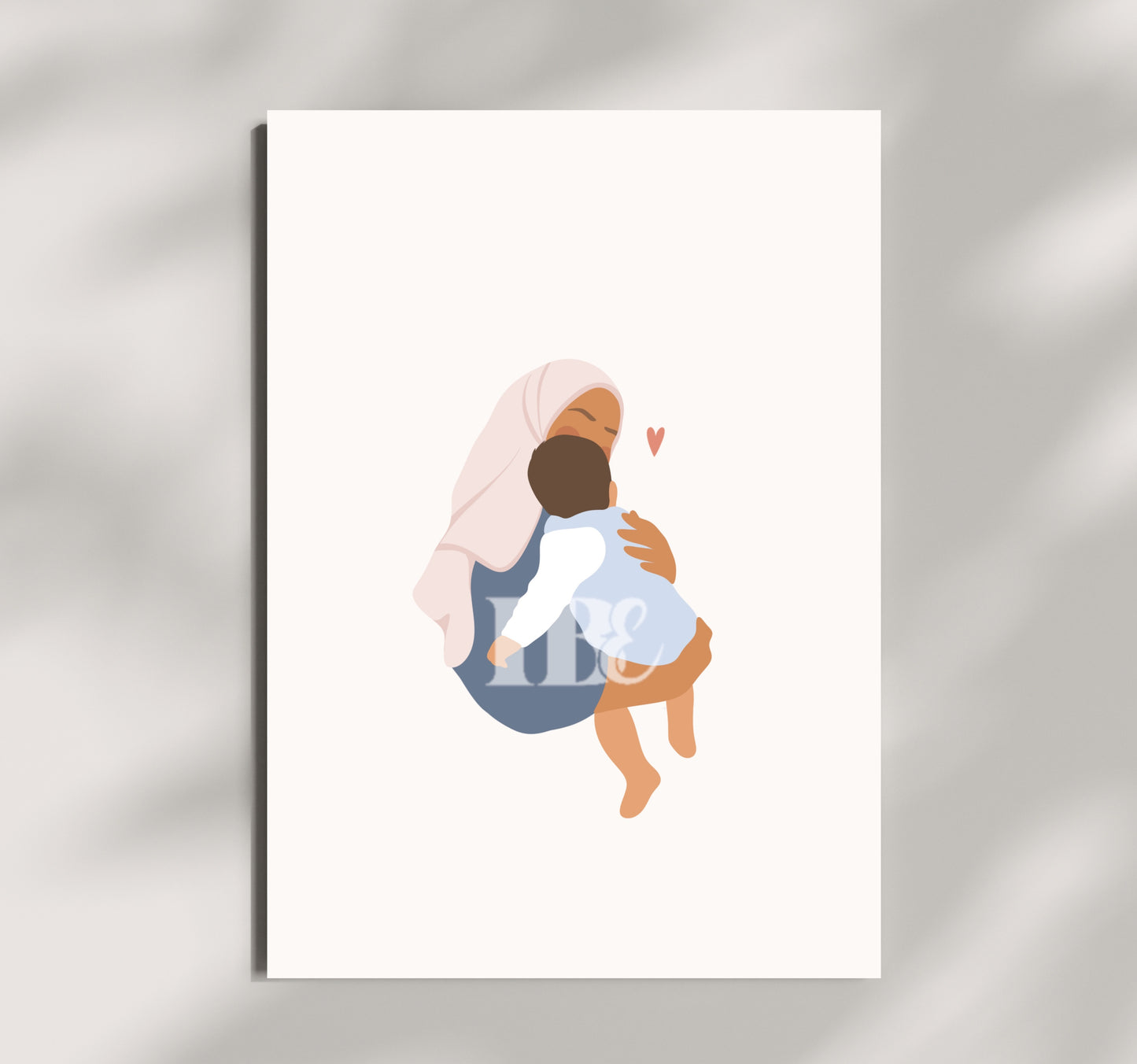 Hijab Mother IIllustration