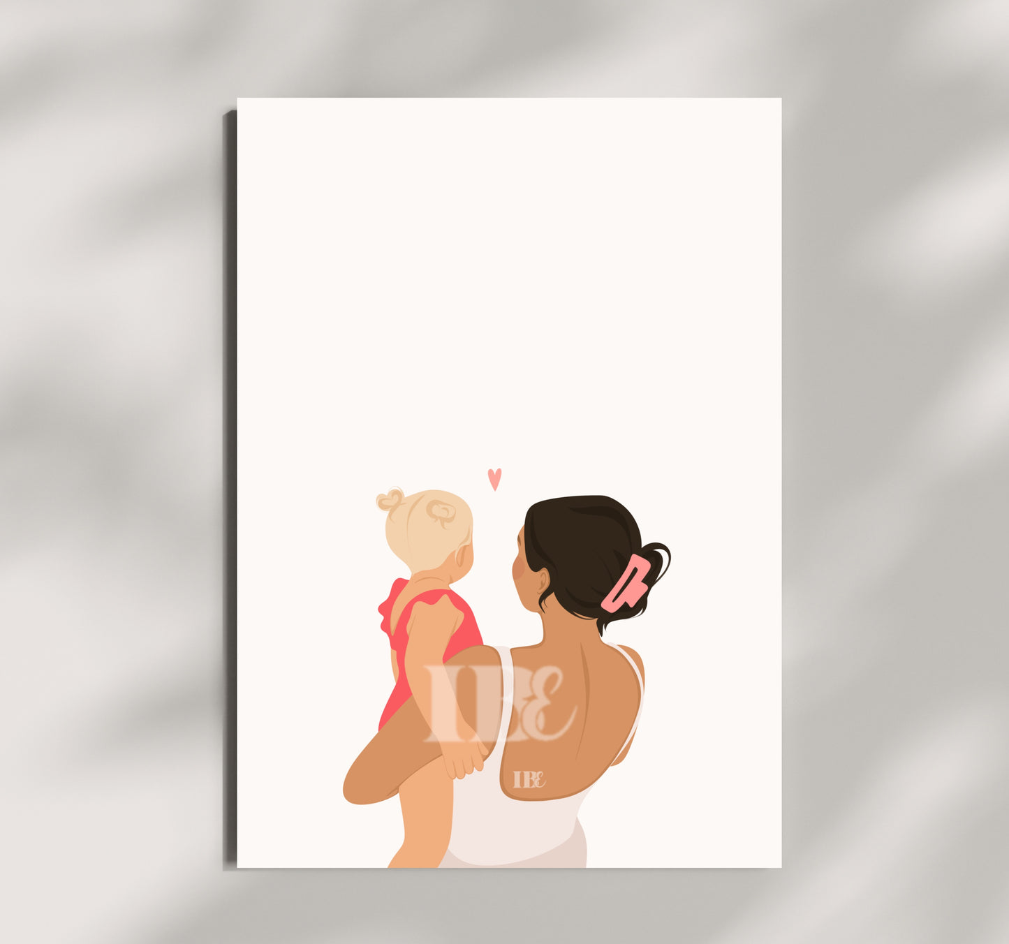 Mother & Child iIllustration
