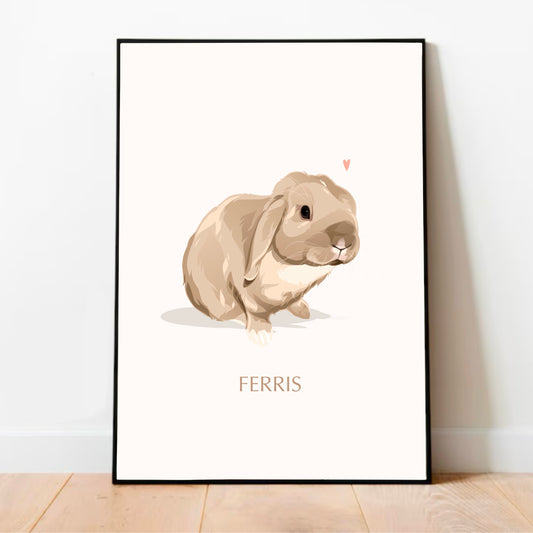 Pet Portrait Illustrated