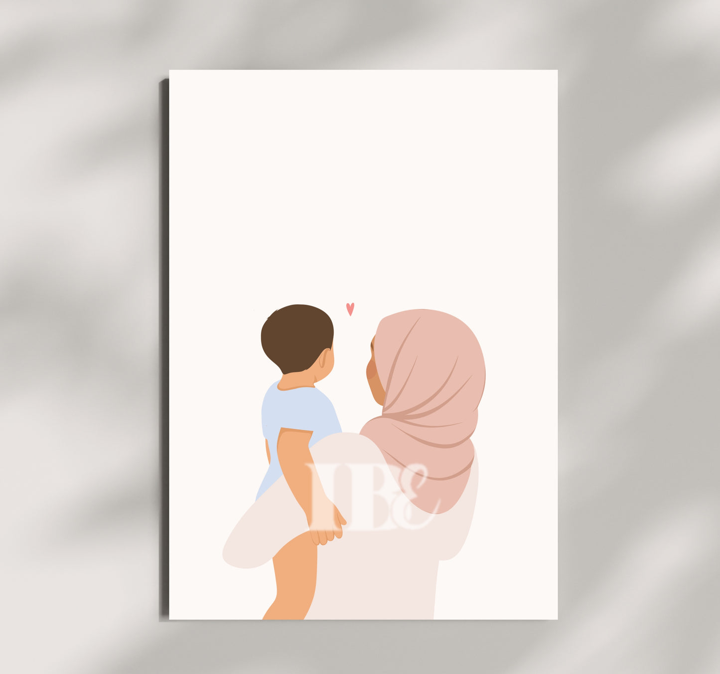 Hijab Mother IIllustration