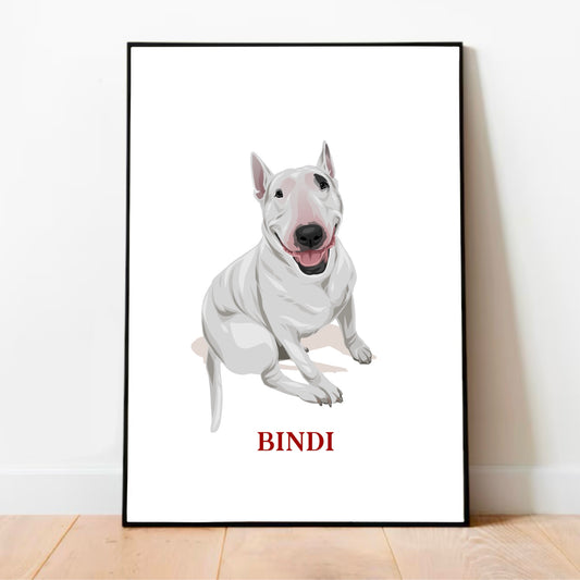 Pet Portrait Illustrated