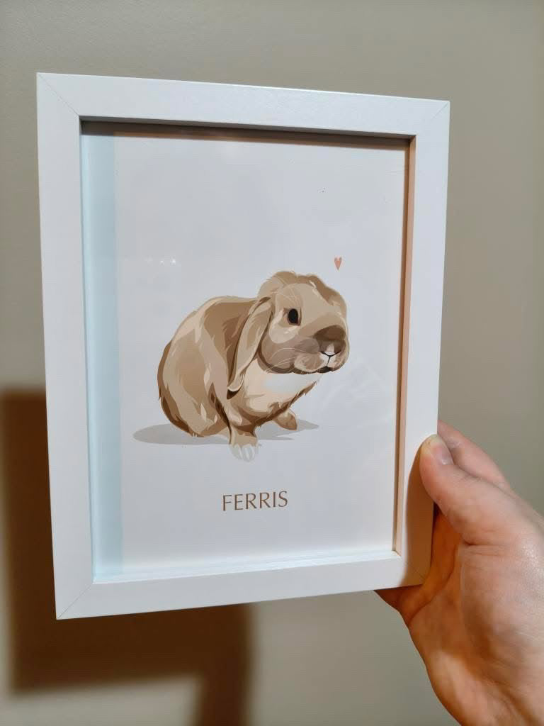 Pet Portrait Illustrated